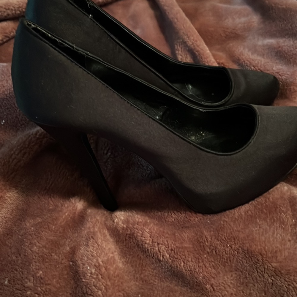 Black high heels from Express